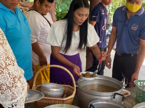 เข้าวัดฟังธรรมช่วงเข้าพรรษา2563 วัดแสลงพัน