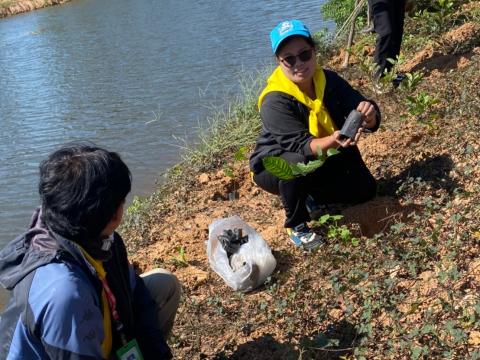 วันที่ 22 ตุลาคม 2563 กิจกรรมบำเพ็ญประโยชน์ต่อสาธารณ