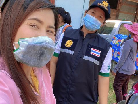 4 กุมภาพันธ์ 2564 เยี่ยมผู้มีภาวะพึ่งพิง 28 ราย