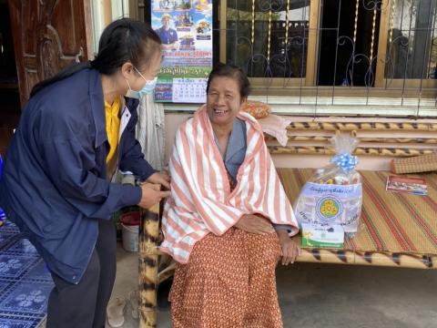 4 กุมภาพันธ์ 2564 เยี่ยมผู้มีภาวะพึ่งพิง 28 ราย