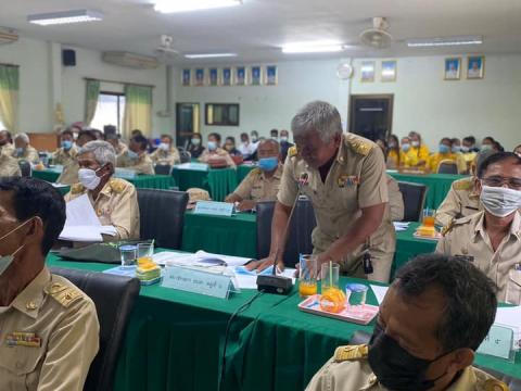 ประชุมสภาองค์การบริหารส่วนตำบลลำดวนสมัยสามัญ สมัยแรก ครั้งที่ 1/