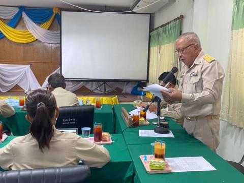 ประชุมสภาองค์การบริหารส่วนตำบลลำดวนสมัยสามัญ สมัยแรก ครั้งที่ 1/