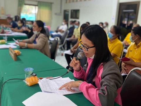 ประชุมสภาองค์การบริหารส่วนตำบลลำดวนสมัยสามัญ สมัยแรก ครั้งที่ 1/