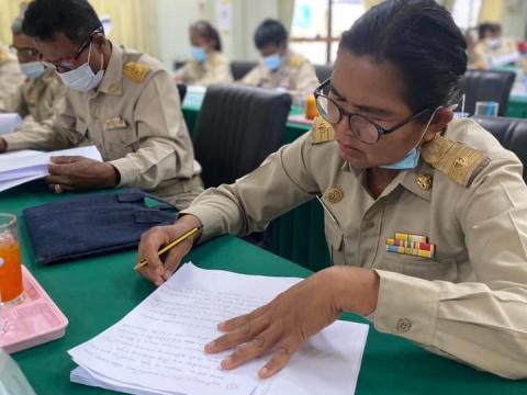 ประชุมสภาองค์การบริหารส่วนตำบลลำดวนสมัยสามัญ สมัยแรก ครั้งที่ 1/