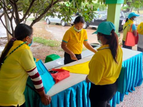 อบรมจิตอาสาภัยพิบัติประจำองค์การบริหารส่วนตำบลลำดวน