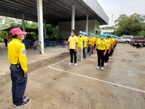 อบรมจิตอาสาภัยพิบัติประจำองค์การบริหารส่วนตำบลลำดวน