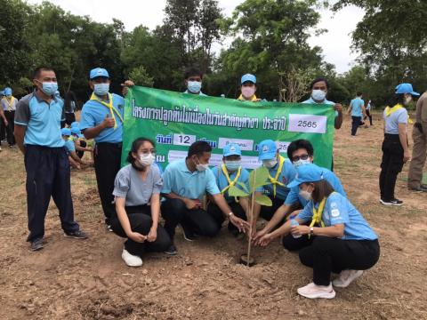 โครงการปลูกต้นไม้เนื่องในวันสำคัญต่าง ๆ 2565