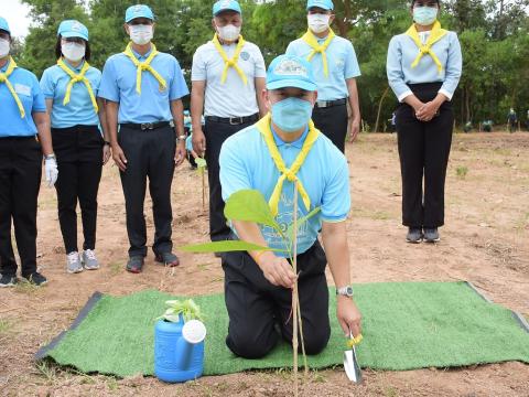 โครงการปลูกต้นไม้เนื่องในวันสำคัญต่าง ๆ 2565