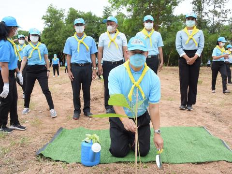 โครงการปลูกต้นไม้เนื่องในวันสำคัญต่าง ๆ 2565