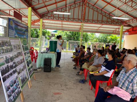 รุ่นที่ 1 บ้านลำดวนโครงการคัดแยกขยะ ลดมลพิษ เพื่อพัฒนาคุณภาพชีวิ