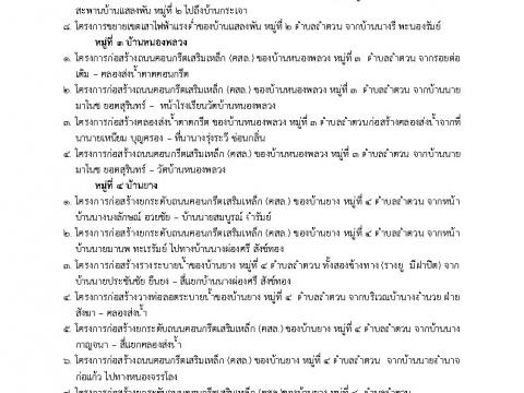 ภาพกิจกรรมการจัดประชุมประชาคมท้องถิ่นระดับตำบล ร่างแผนพัฒนาท้องถิ่น (พ.ศ. 2566-2570)