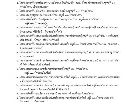 ภาพกิจกรรมการจัดประชุมประชาคมท้องถิ่นระดับตำบล ร่างแผนพัฒนาท้องถิ่น (พ.ศ. 2566-2570)