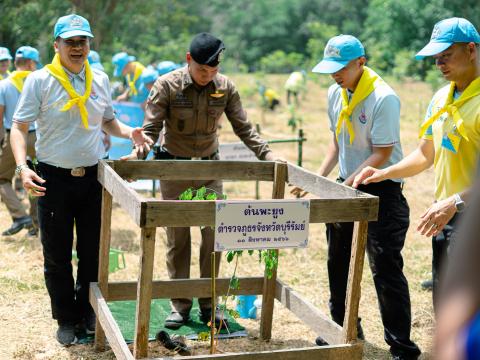 จิตอาสา เราทำดีด้วยหัวใจ ณ โครงการฟาร์มตัวอย่างฯ บ้านกระเจา