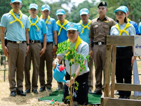 จิตอาสา เราทำดีด้วยหัวใจ ณ โครงการฟาร์มตัวอย่างฯ บ้านกระเจา