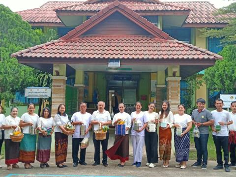 กิจกรรมเสริมสร้างคุณธรรม จริยธรรม สัปดาห์ที่ 2 วัดบ้านแสลงพัน