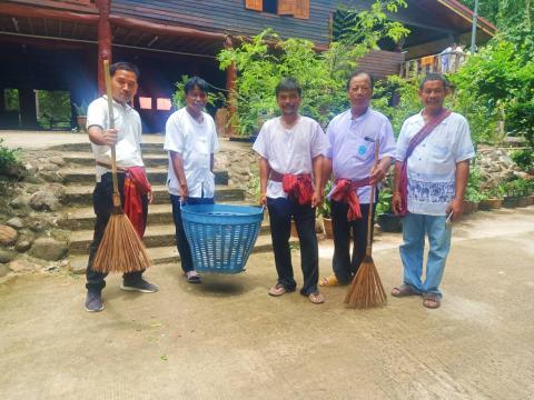 กิจกรรมเสริมสร้างคุณธรรม จริยธรรม สัปดาห์ที่ 2 วัดบ้านแสลงพัน