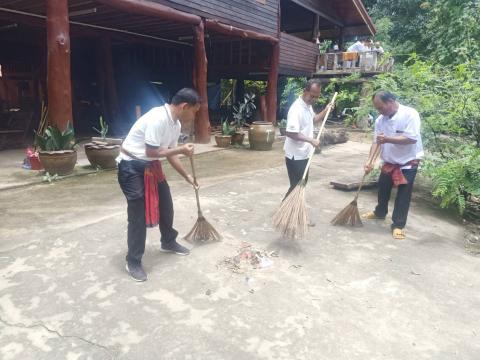 กิจกรรมเสริมสร้างคุณธรรม จริยธรรม สัปดาห์ที่ 2 วัดบ้านแสลงพัน