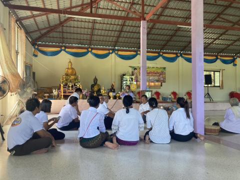 เสริมสร้างคุณธรรมจริยธรรม สัปดาห์ที่ 3 สำนักสงฆ์หินโคน