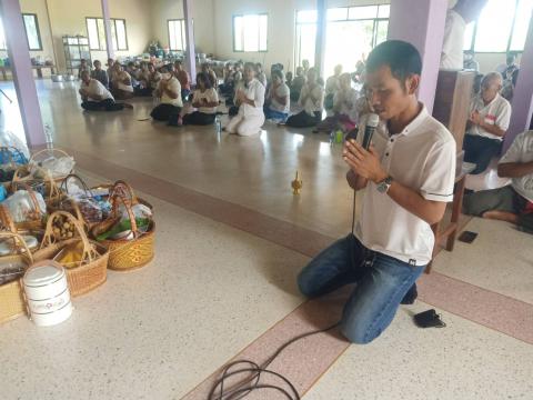 เสริมสร้างคุณธรรมจริยธรรม สัปดาห์ที่ 3 สำนักสงฆ์หินโคน