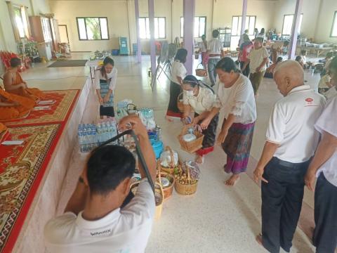 เสริมสร้างคุณธรรมจริยธรรม สัปดาห์ที่ 3 สำนักสงฆ์หินโคน