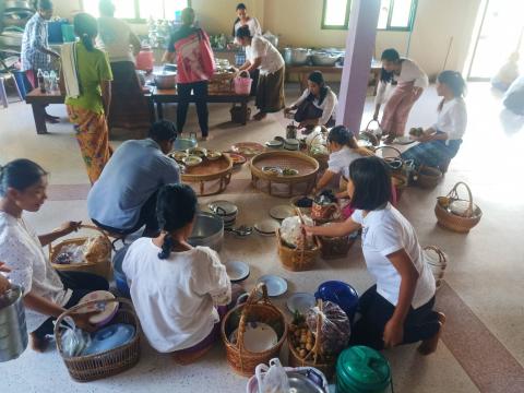 เสริมสร้างคุณธรรมจริยธรรม สัปดาห์ที่ 3 สำนักสงฆ์หินโคน