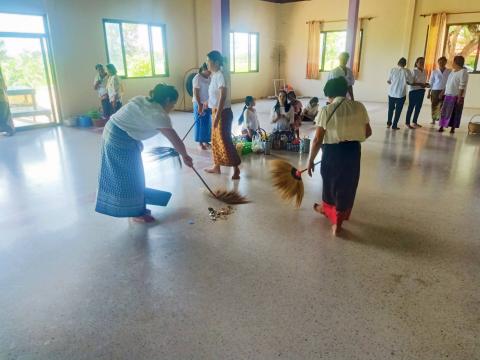 เสริมสร้างคุณธรรมจริยธรรม สัปดาห์ที่ 3 สำนักสงฆ์หินโคน