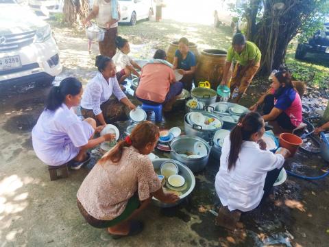 เสริมสร้างคุณธรรมจริยธรรม สัปดาห์ที่ 3 สำนักสงฆ์หินโคน