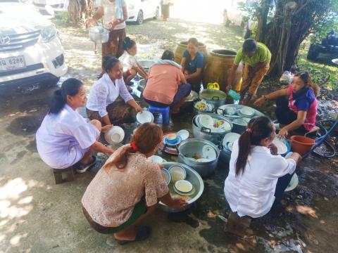 เสริมสร้างคุณธรรมจริยธรรม สัปดาห์ที่ 3 สำนักสงฆ์หินโคน