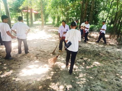 เสริมสร้างคุณธรรมจริยธรรม สัปดาห์ที่ 3 สำนักสงฆ์หินโคน