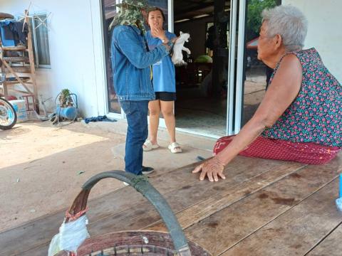 ออกให้บริการฉีดวัคซีนป้องกันโรคพิษสุนัขบ้า ประจำปี 2567