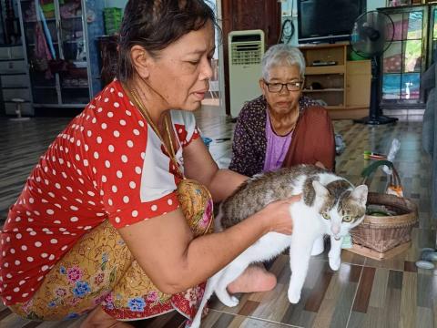 ออกให้บริการฉีดวัคซีนป้องกันโรคพิษสุนัขบ้า ประจำปี 2567